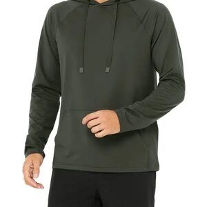 ALO Yoga Dark Green Men's Hoodie